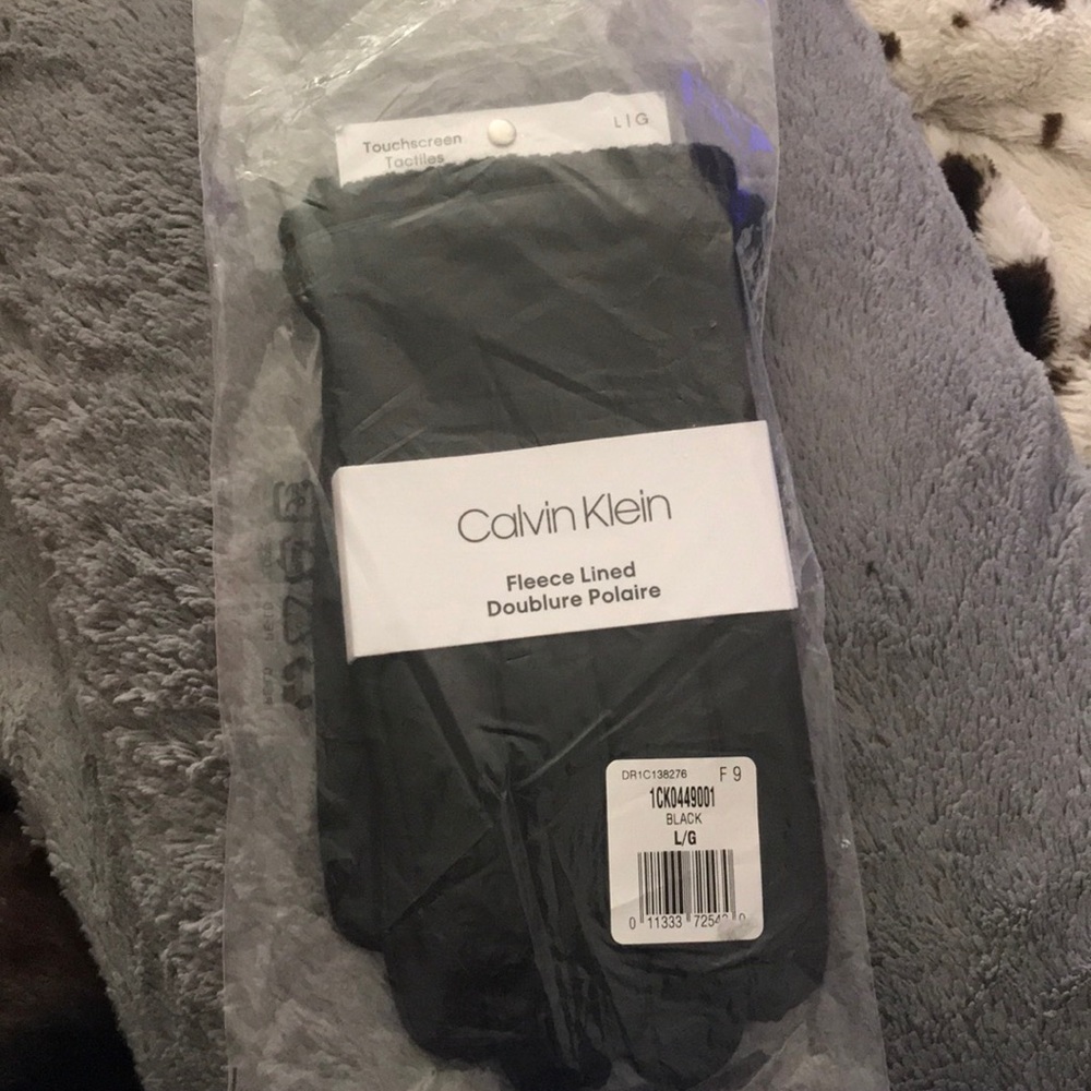 (NWT)Calvin Klein Fleece Lined Gloves - Picture 6 of 7